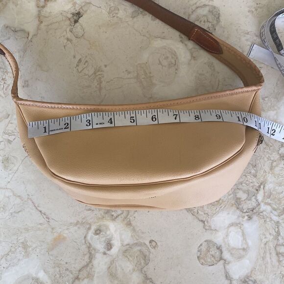 Vintage Lutz Sport Switzerland Leather & Coated Canvas Belt Bag Fanny Pack - Picture 8 of 9